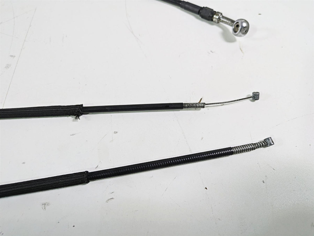 2015 Harley FXDL Dyna Low Rider Tall Bars Throttle Cable & Brake Line {{ shop.shopifyCountryName }} - Mototech271