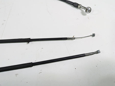 2015 Harley FXDL Dyna Low Rider Tall Bars Throttle Cable & Brake Line {{ shop.shopifyCountryName }} - Mototech271