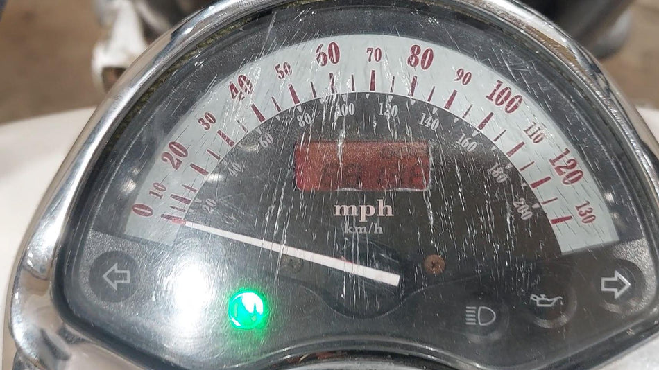 2003 Honda VTX1300 S Speedometer Speedo Instrument Gauges -68K 37200-MEA-672 {{ shop.shopifyCountryName }} - Mototech271