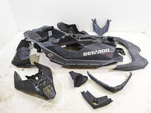 Load image into Gallery viewer, 2019 Sea-Doo Spark 900 Trixx  Body Plastic Black Cover Fairing Set 291004646 | Mototech271

