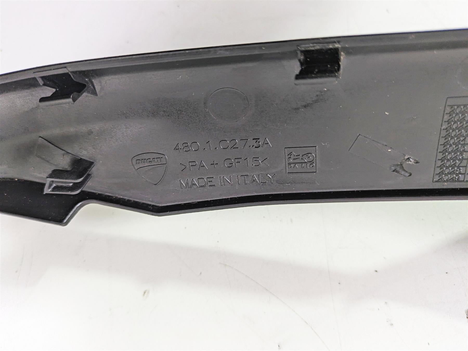 2023 Ducati Monster 937 SP Under Tank Side Infill Cover Fairing Set 4801C283A {{ shop.shopifyCountryName }} - Mototech271