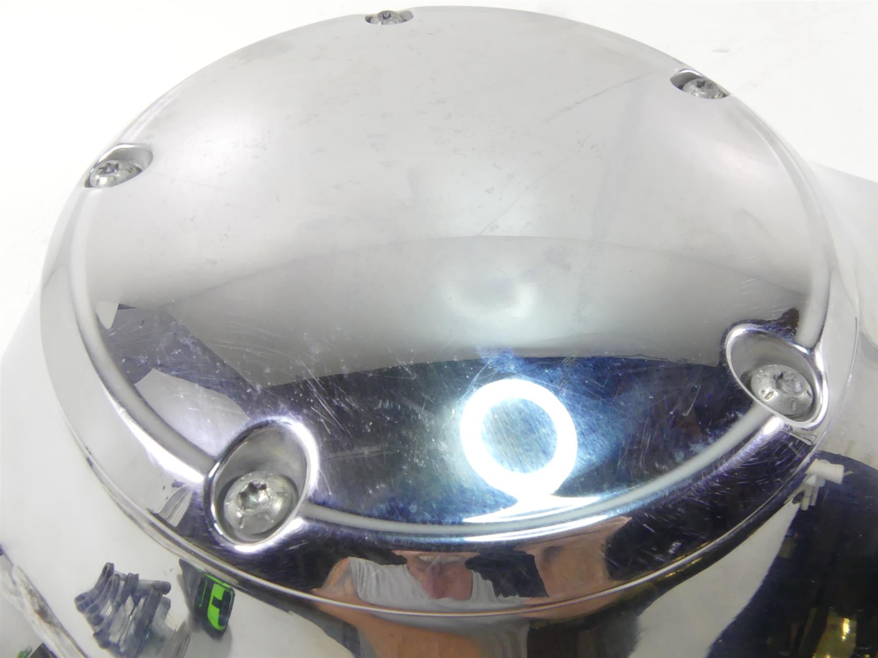 2005 Harley FXDWGI Dyna Wide Glide Outer Primary Drive Clutch Cover 60506-99 {{ shop.shopifyCountryName }} - Mototech271