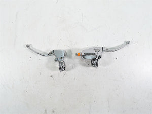2010 Harley Touring FLHTCU Electra Glide Chrome Brake Clutch Lever Set 44551-08F | Mototech271