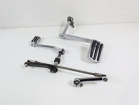 1993 Harley Touring FLHTCU Electra Glide Chrome Shifter & Brake Pedal 33895-82E {{ shop.shopifyCountryName }} - Mototech271