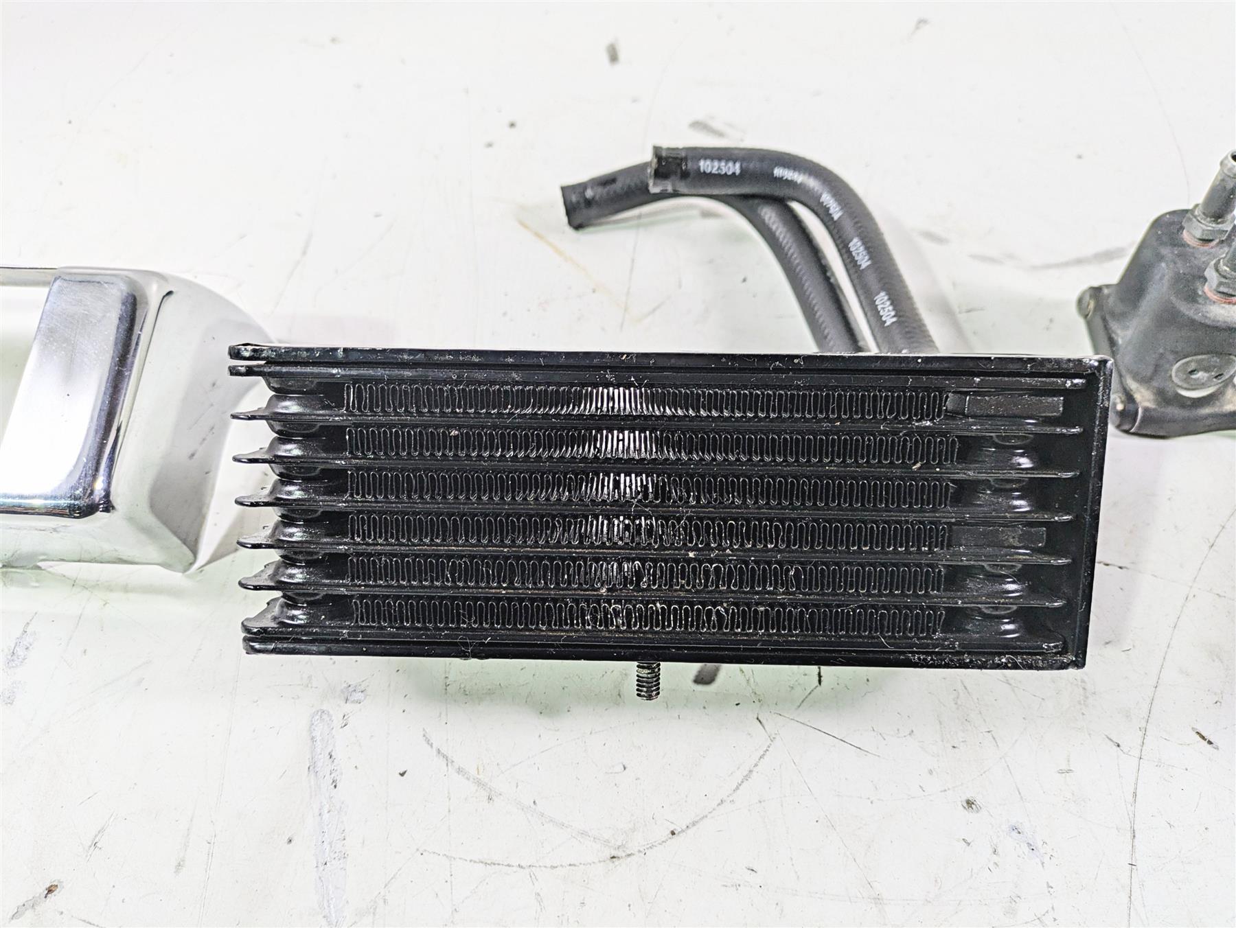 2007 Harley Touring FLHTCU SE CVO E-Glide Oil Cooler & Cover 63071-07 {{ shop.shopifyCountryName }} - Mototech271