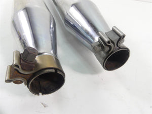 2012 Harley Touring FLHX Street Glide Vance Hines Twin Slash 4" Mufflers 16763 | Mototech271