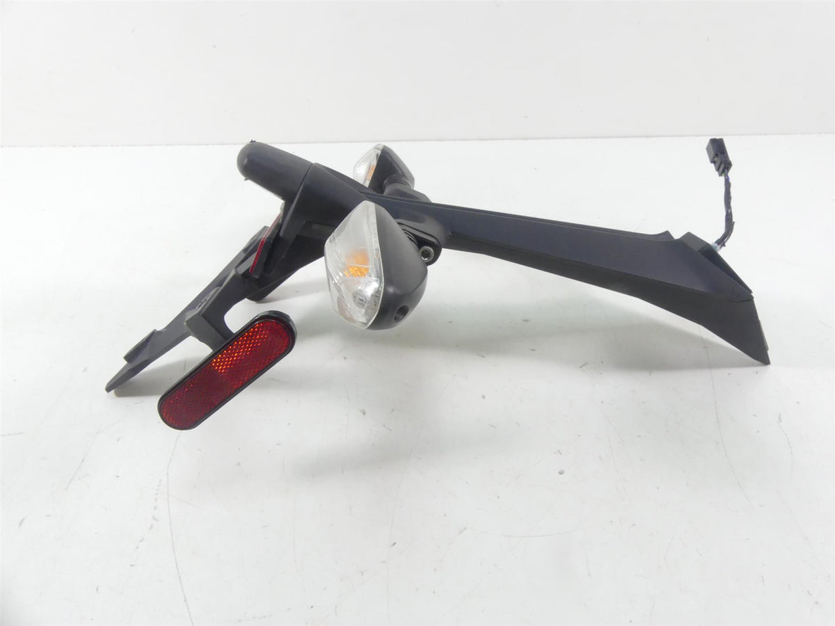 2019 Triumph Street Triple 765R License Plate Holder Rear Blinker Set A9708391 {{ shop.shopifyCountryName }} - Mototech271