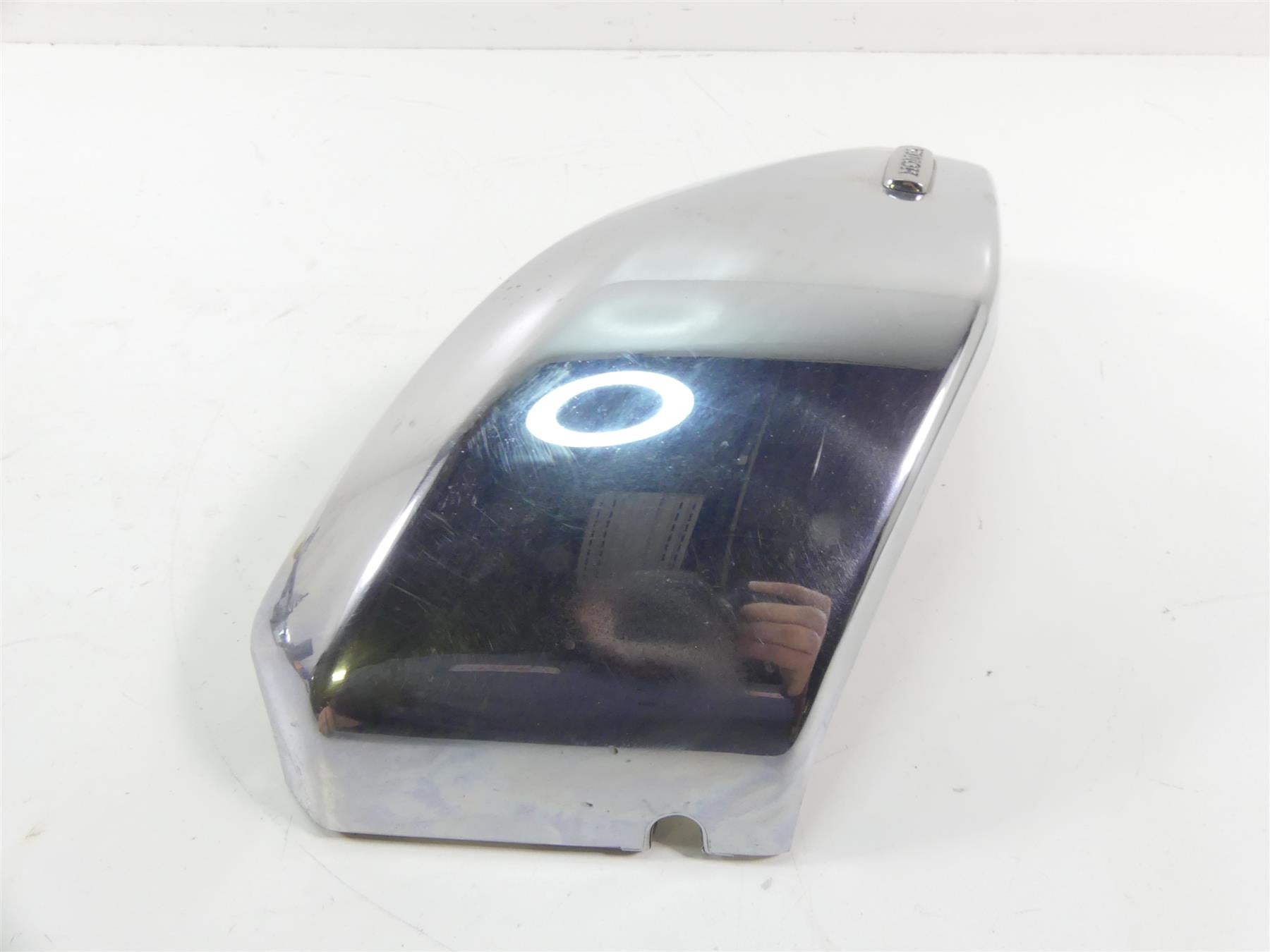 2009 Honda VTX1300 Touring Left Plastic Chrome Side Cover 83620-MEA-670 {{ shop.shopifyCountryName }} - Mototech271