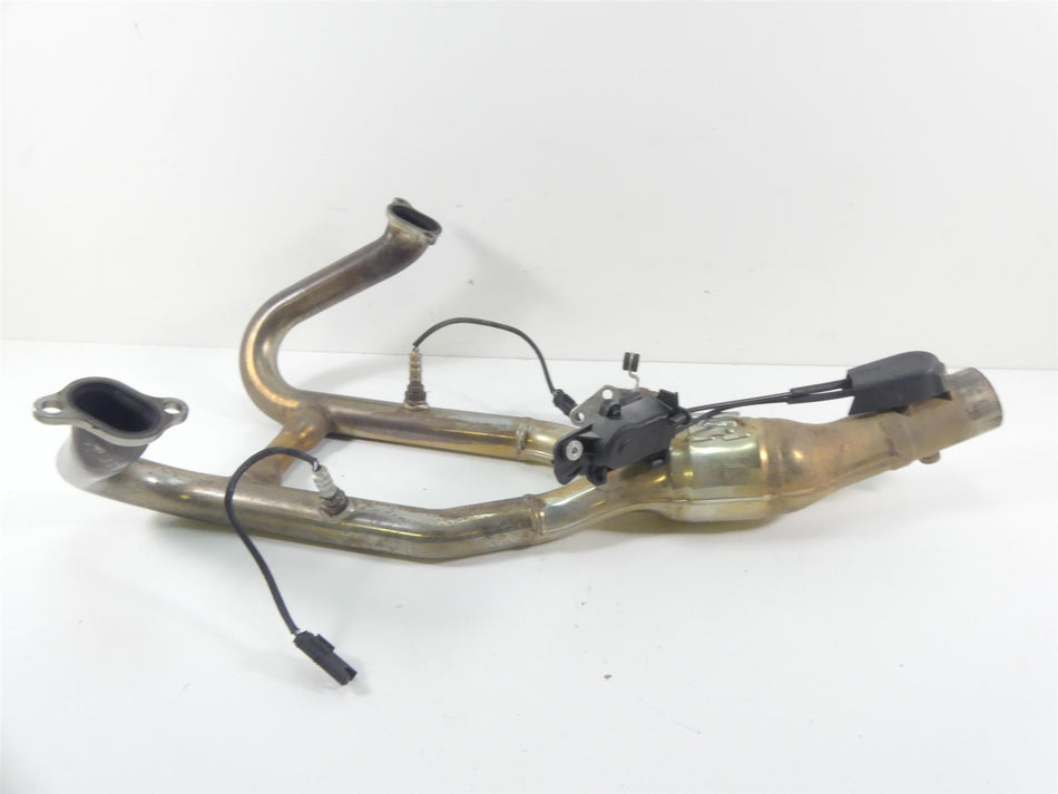 2014 BMW R1200GS K50 Oem Exhaust Header Manifold Pipe + Servo Valve 18518530579 {{ shop.shopifyCountryName }} - Mototech271