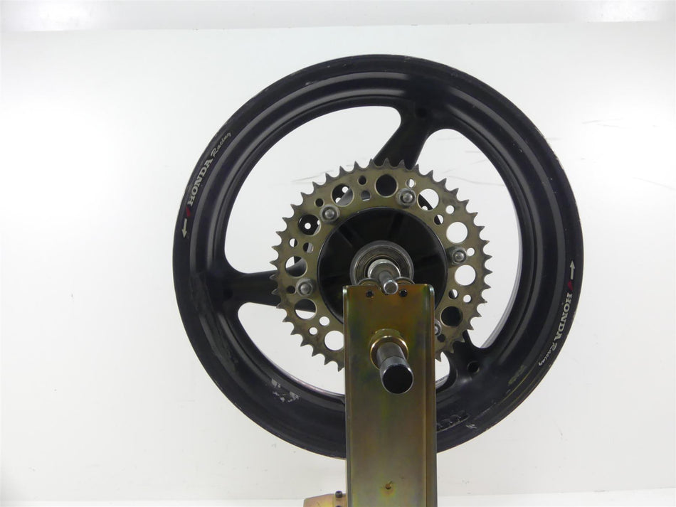 2004 Honda CBR1000RR SC57 Straight 17x6 Rear Wheel Rim 42650-MEL-D20ZC {{ shop.shopifyCountryName }} - Mototech271