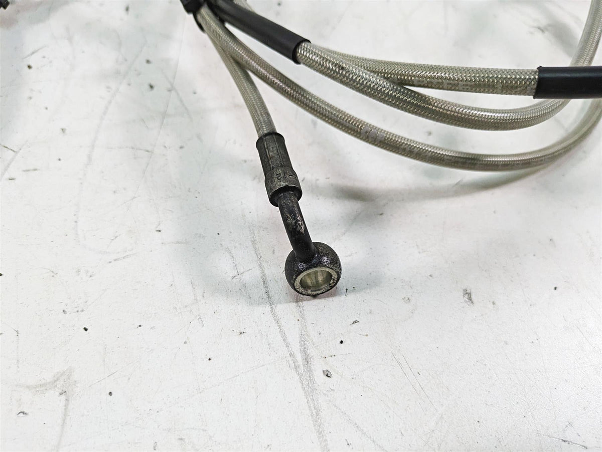2014 Moto Guzzi California 1400 T Abs Front Brake Line Hose Set 887583 887582 {{ shop.shopifyCountryName }} - Mototech271
