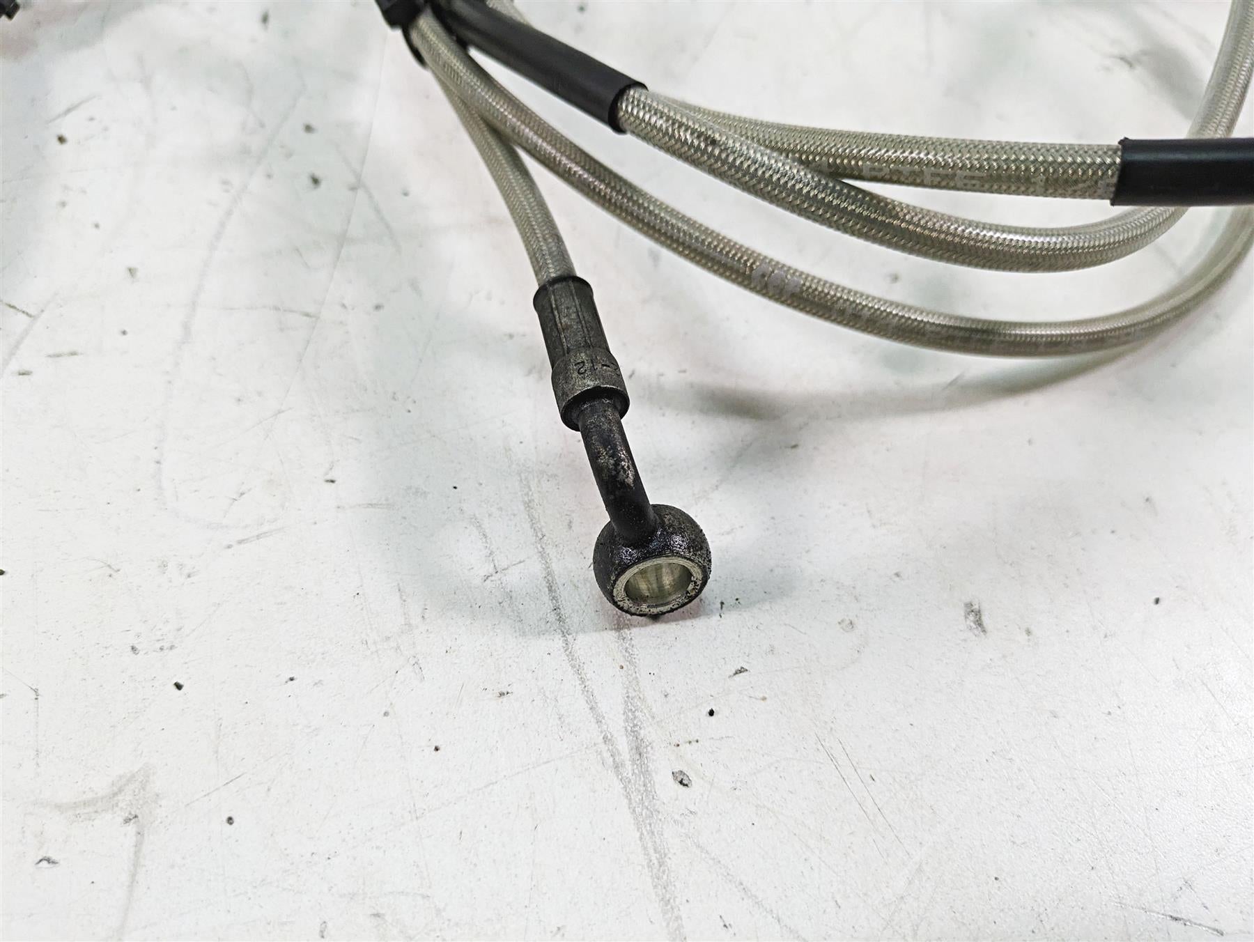 2014 Moto Guzzi California 1400 T Abs Front Brake Line Hose Set 887583 887582 {{ shop.shopifyCountryName }} - Mototech271
