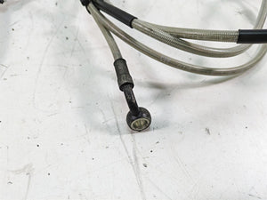 2014 Moto Guzzi California 1400 T Abs Front Brake Line Hose Set 887583 887582 | Mototech271