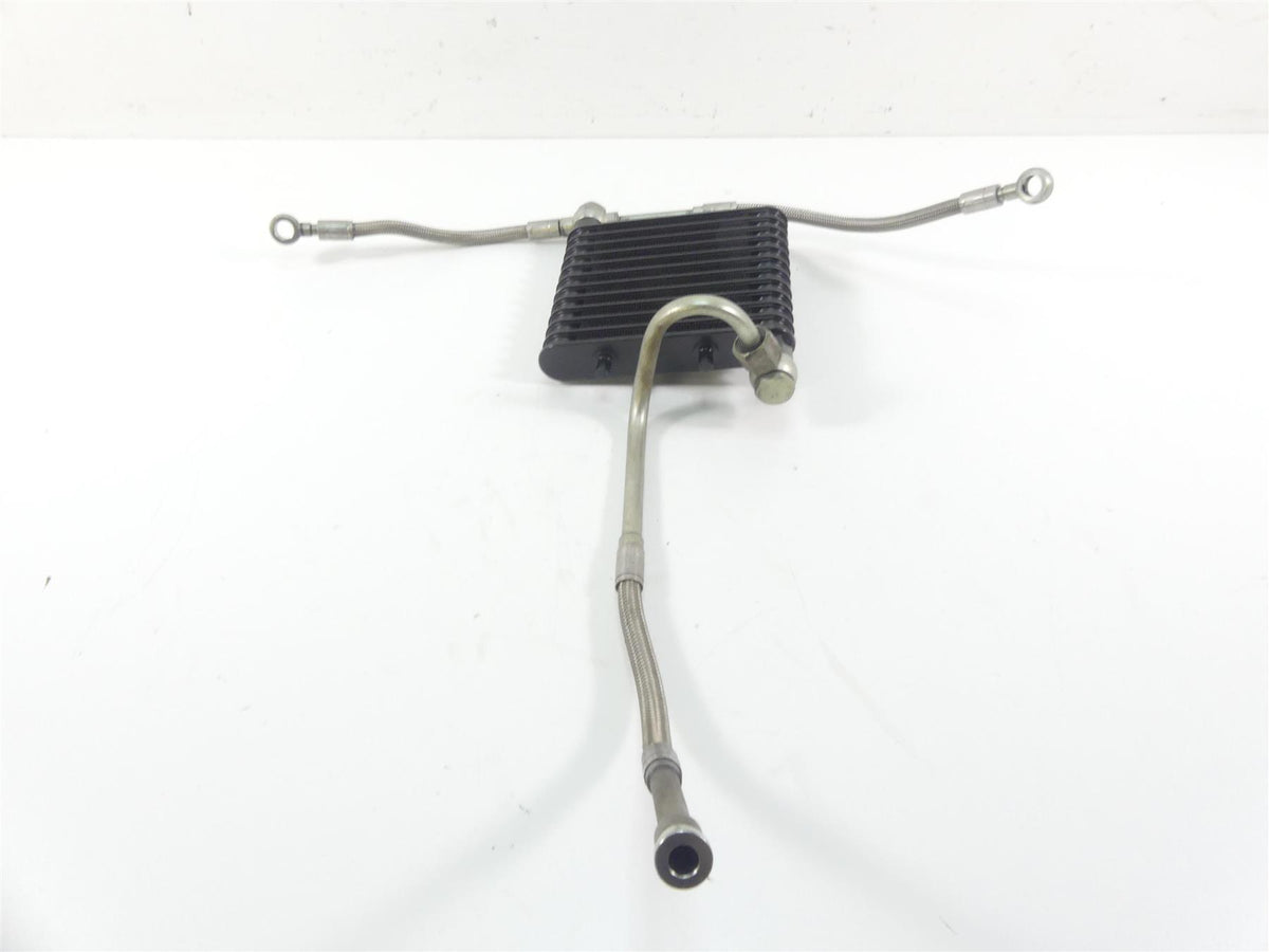 2002 Triumph Bonneville America Oil Cooler Radiator & Line Set T2100283 T2108110 {{ shop.shopifyCountryName }} - Mototech271