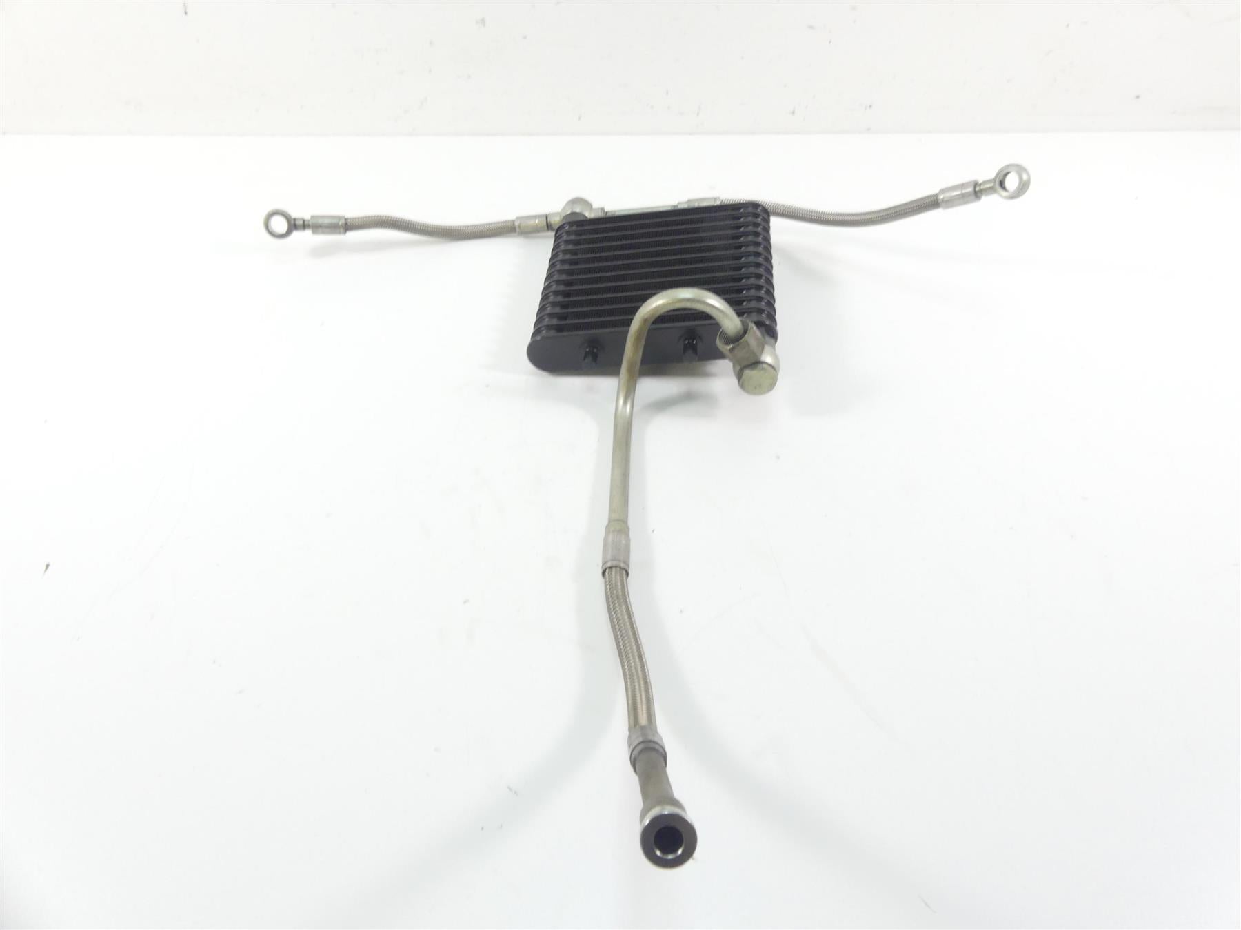 2002 Triumph Bonneville America Oil Cooler Radiator & Line Set T2100283 T2108110 {{ shop.shopifyCountryName }} - Mototech271