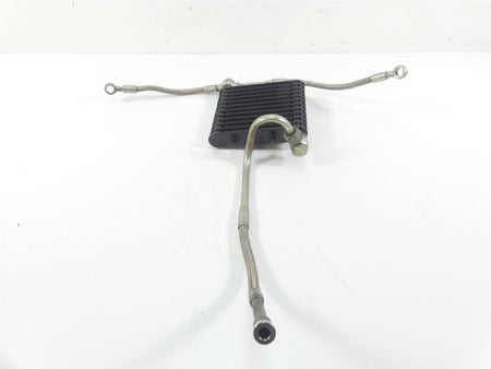 2002 Triumph Bonneville America Oil Cooler Radiator & Line Set T2100283 T2108110 {{ shop.shopifyCountryName }} - Mototech271