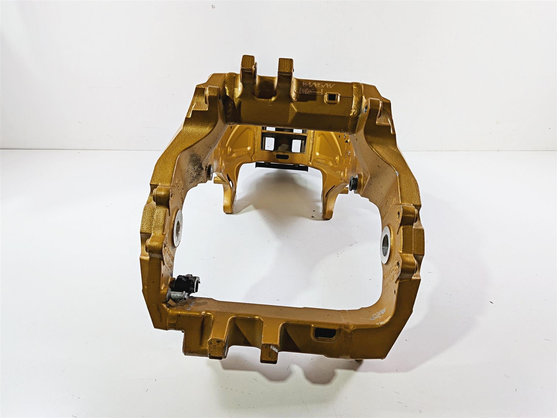 2008 Aprilia RSVR 1000 Factory Straight Main Frame Chassis -GOLD -With Clean Florida Title -AP8184394 {{ shop.shopifyCountryName }} - Mototech271