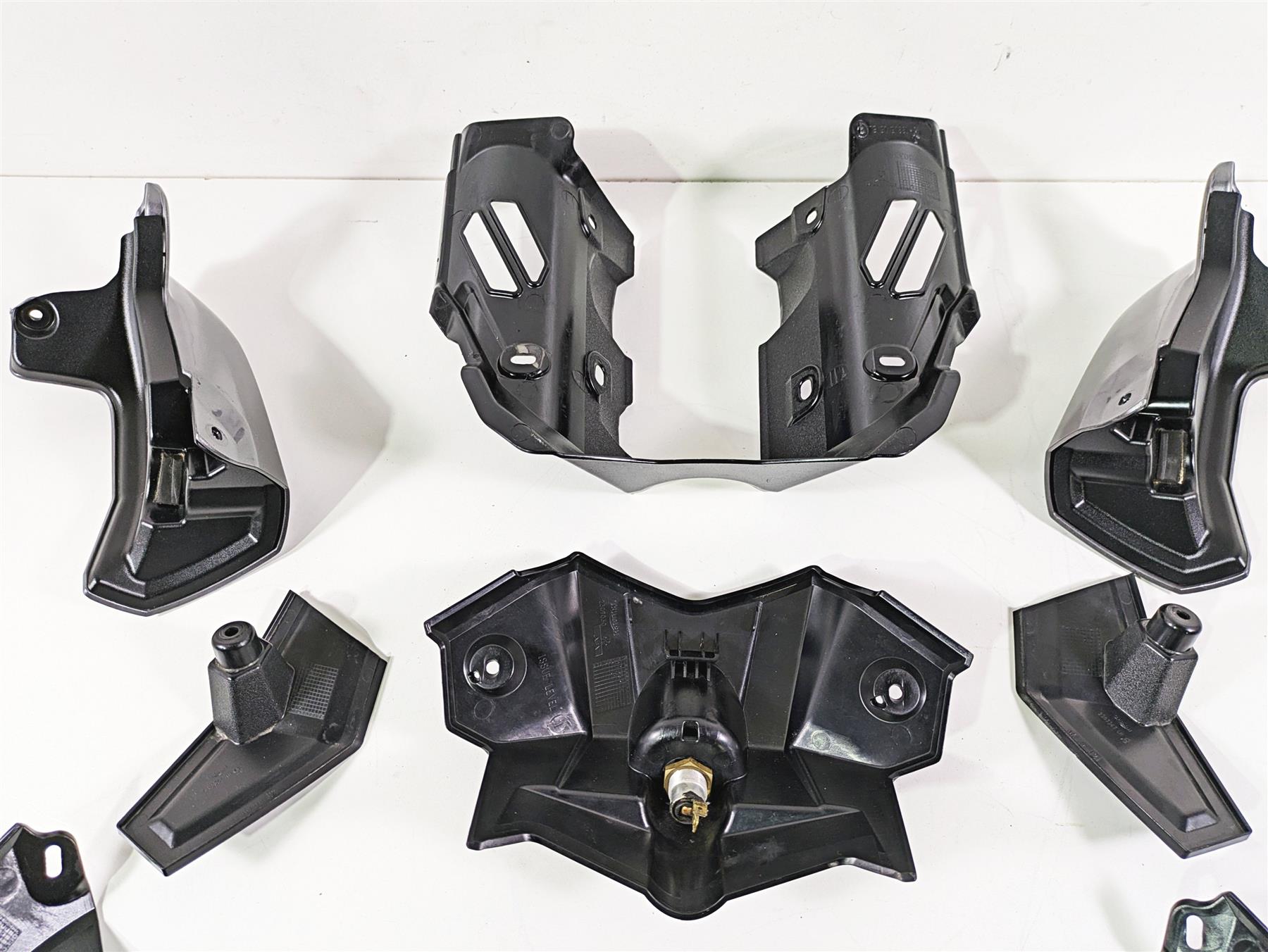 2015 Triumph Tiger Explorer XC Black Molded Plastic Infill Cover Set T2309030 {{ shop.shopifyCountryName }} - Mototech271