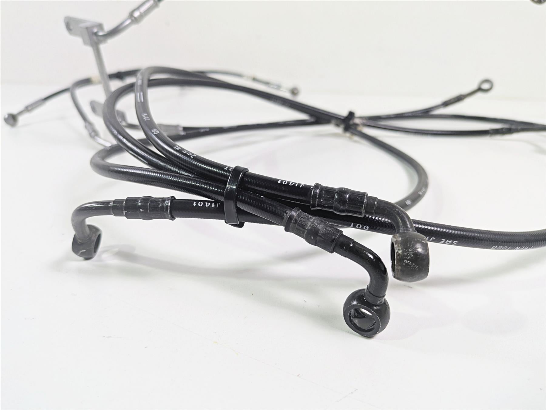 2017 KTM 1290 Super Duke GT Front Rear Abs Brake Lines 61442001000 61442002000 {{ shop.shopifyCountryName }} - Mototech271