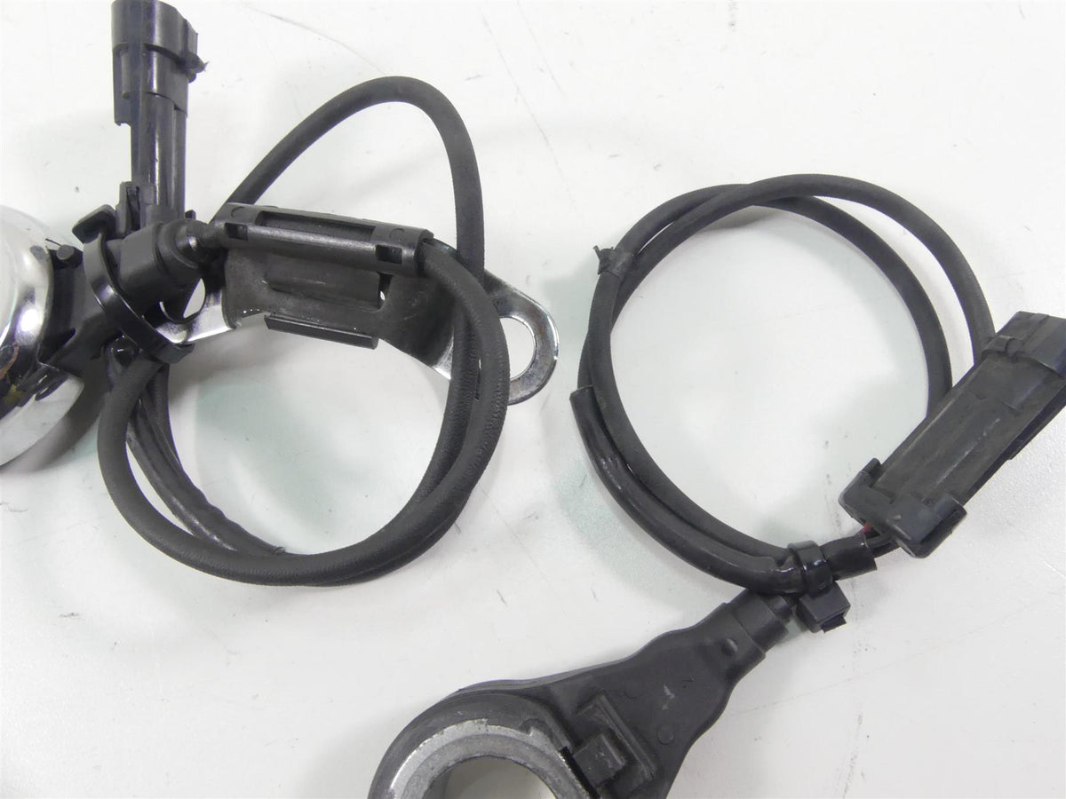 2009 Harley FLHTCU SE4 CVO E-Glide Abs Brake Wheel Speed Sensor Set 40614-08 {{ shop.shopifyCountryName }} - Mototech271