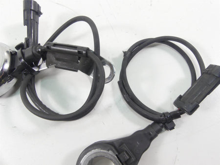 2009 Harley FLHTCU SE4 CVO E-Glide Abs Brake Wheel Speed Sensor Set 40614-08 {{ shop.shopifyCountryName }} - Mototech271