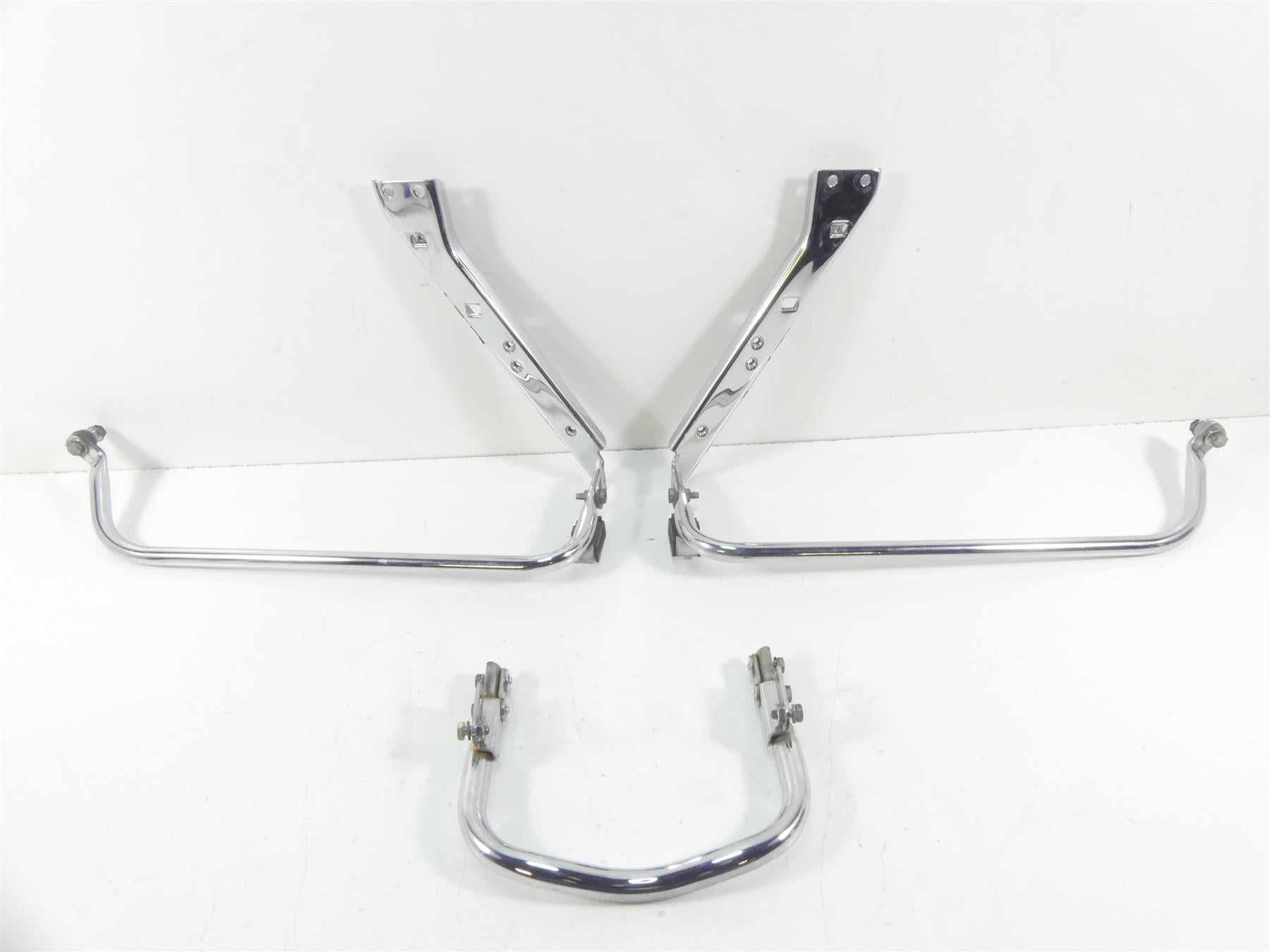 2007 Harley Touring FLHR SE CVO Road King Saddlebag Guards Set 91069-07 91074-07