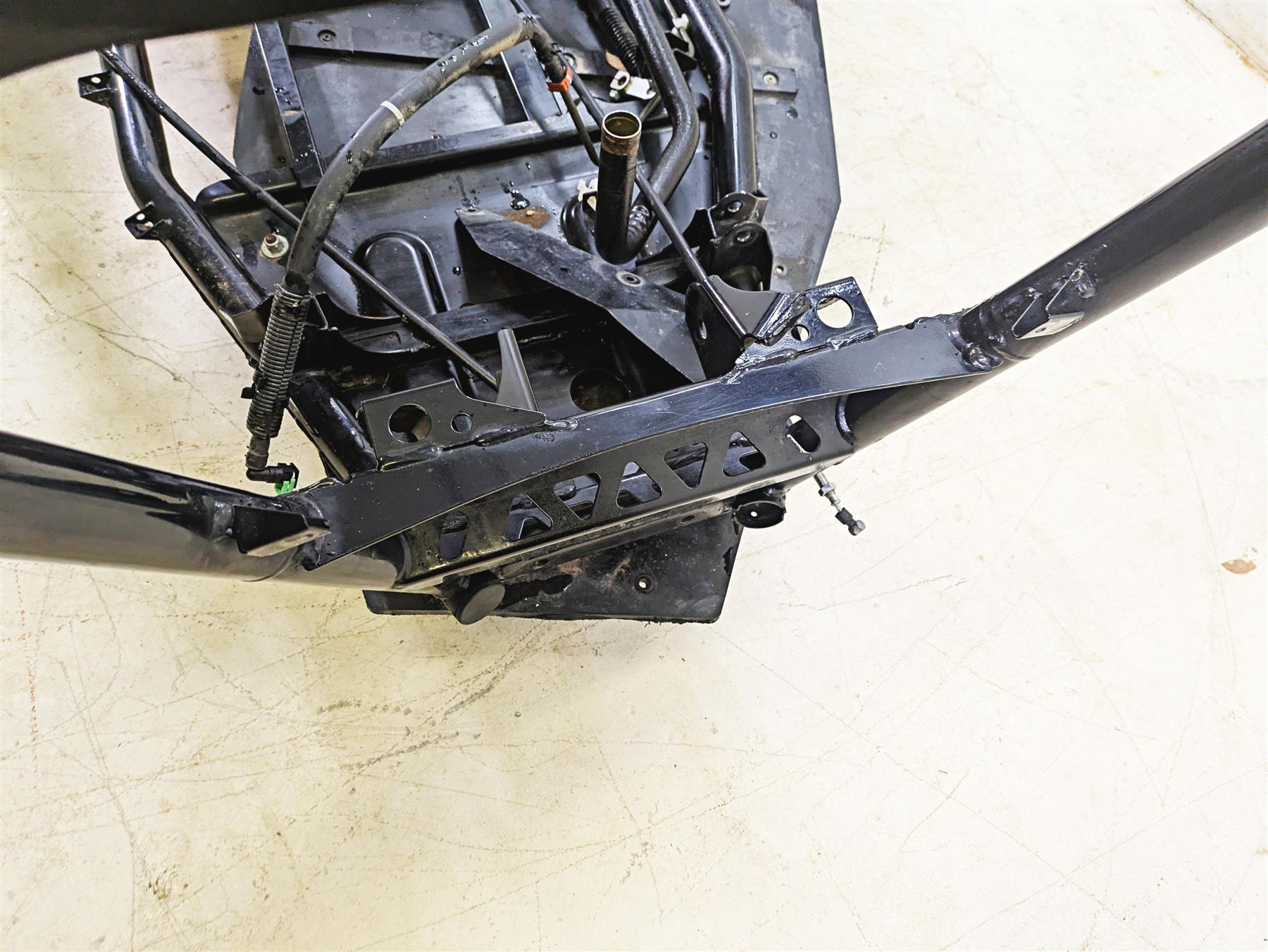 2020 Kawasaki Teryx KRX KRF 1000 Straight Rear Main Frame Chassis With Clear Nevada Title & Salvage History {{ shop.shopifyCountryName }} - Mototech271