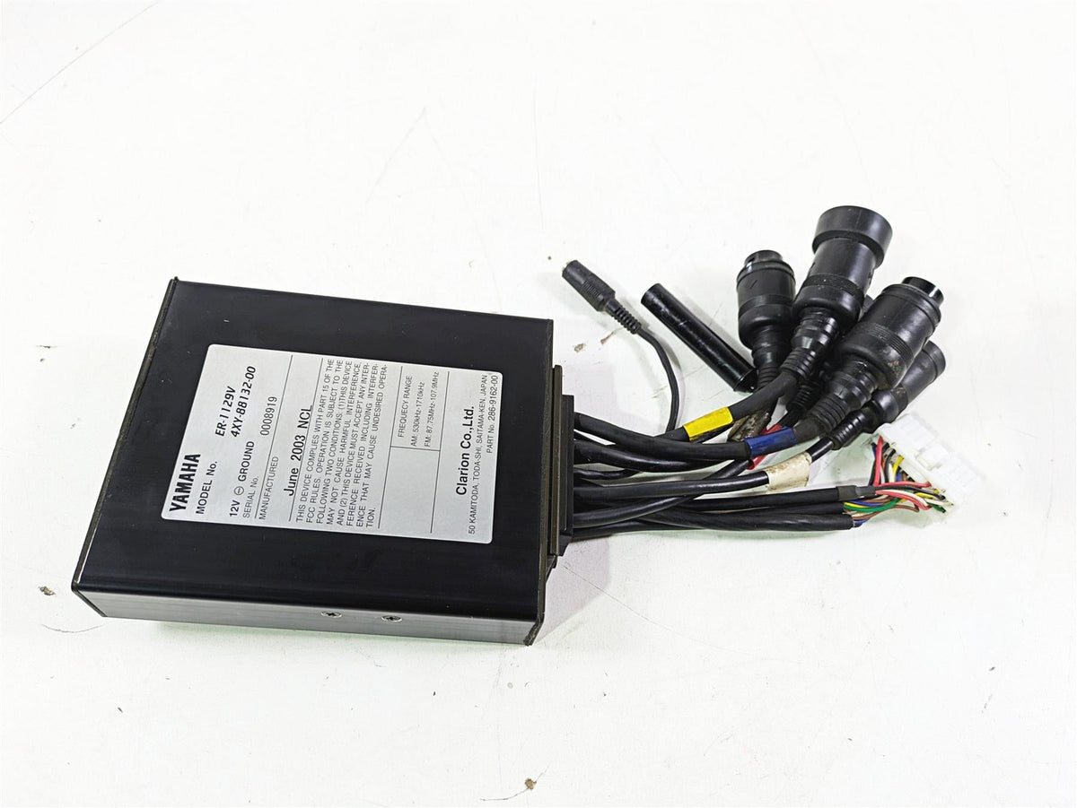 2004 Yamaha XVZ1300 Royal Star Amp Audio Amplifier ER-1129V 4XY-88132-00-00 {{ shop.shopifyCountryName }} - Mototech271