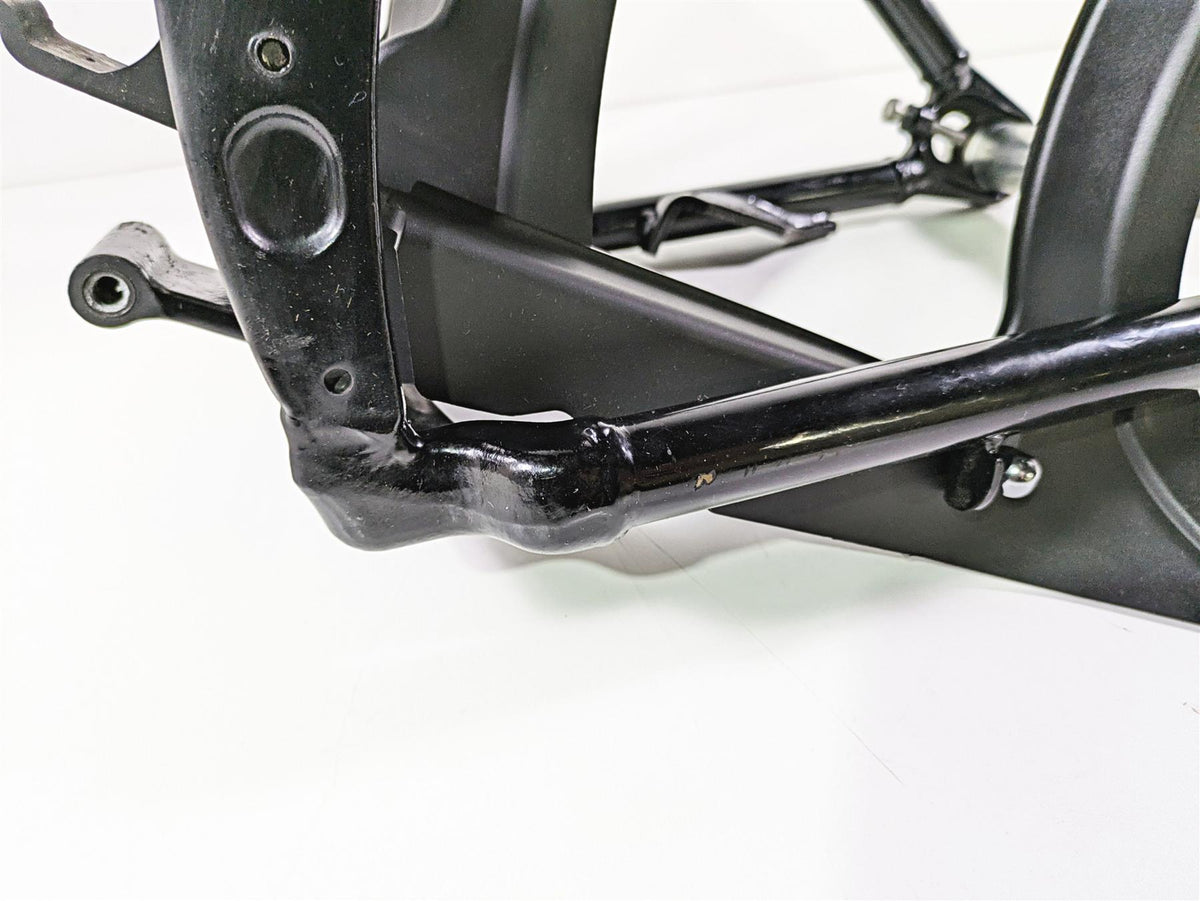 2009 Harley FLSTSB Cross Bones Rear Swing Arm Swingarm + Axle 47573-11BHP {{ shop.shopifyCountryName }} - Mototech271