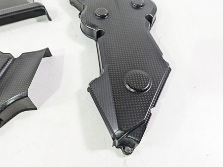 2015 Ducati Hypermotard 821 SP Carbon Fiber Timing Cover Set 24511411A 24511101B {{ shop.shopifyCountryName }} - Mototech271
