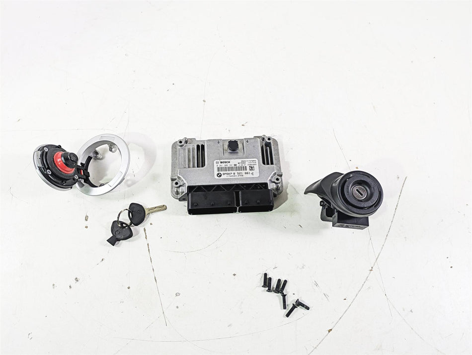 2015 BMW R nineT K21 Cdi Ecu Ecm Ignition Switch Key Set 13618521661 51257700072 {{ shop.shopifyCountryName }} - Mototech271