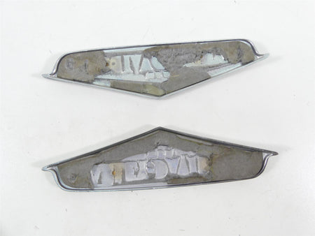 2001 Harley Touring FLHRCI Road King Fuel Gas Petrol Tank Emblems 62097-98 {{ shop.shopifyCountryName }} - Mototech271