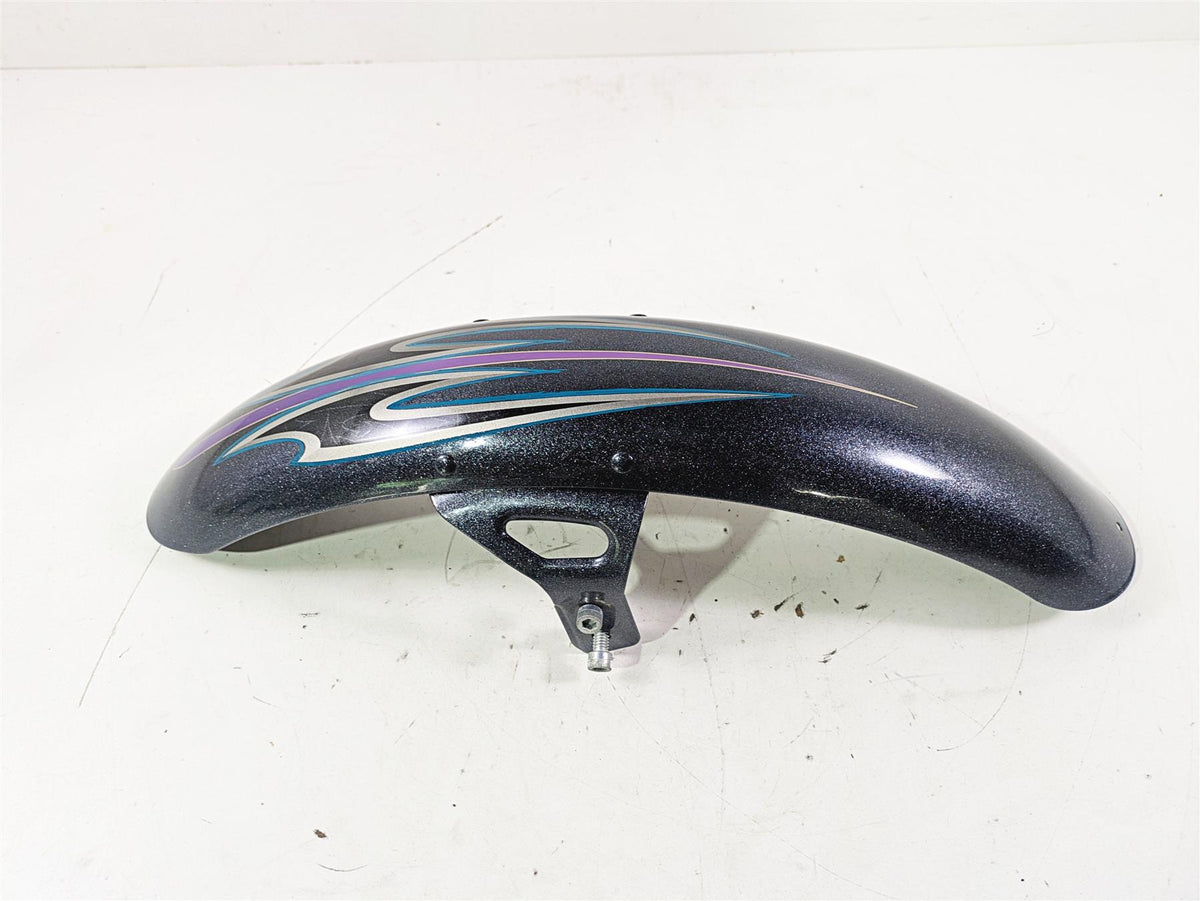 2015 Harley FXDL Dyna Low Rider Front Fender - Black Magic 60139-06B {{ shop.shopifyCountryName }} - Mototech271