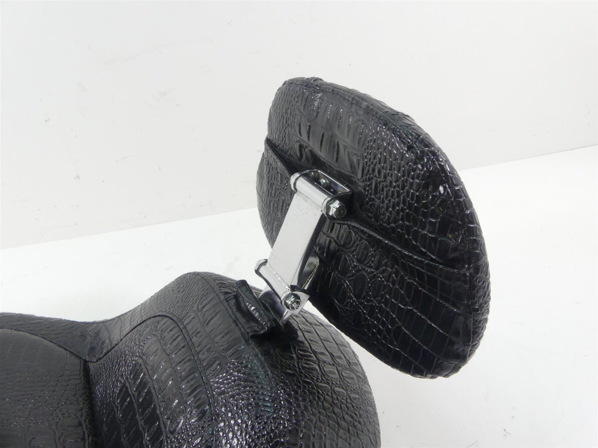 2005 Honda V-Twin VTX1800 S3 Mustang Front Crocodile Skin Seat Back Rest 528024 {{ shop.shopifyCountryName }} - Mototech271