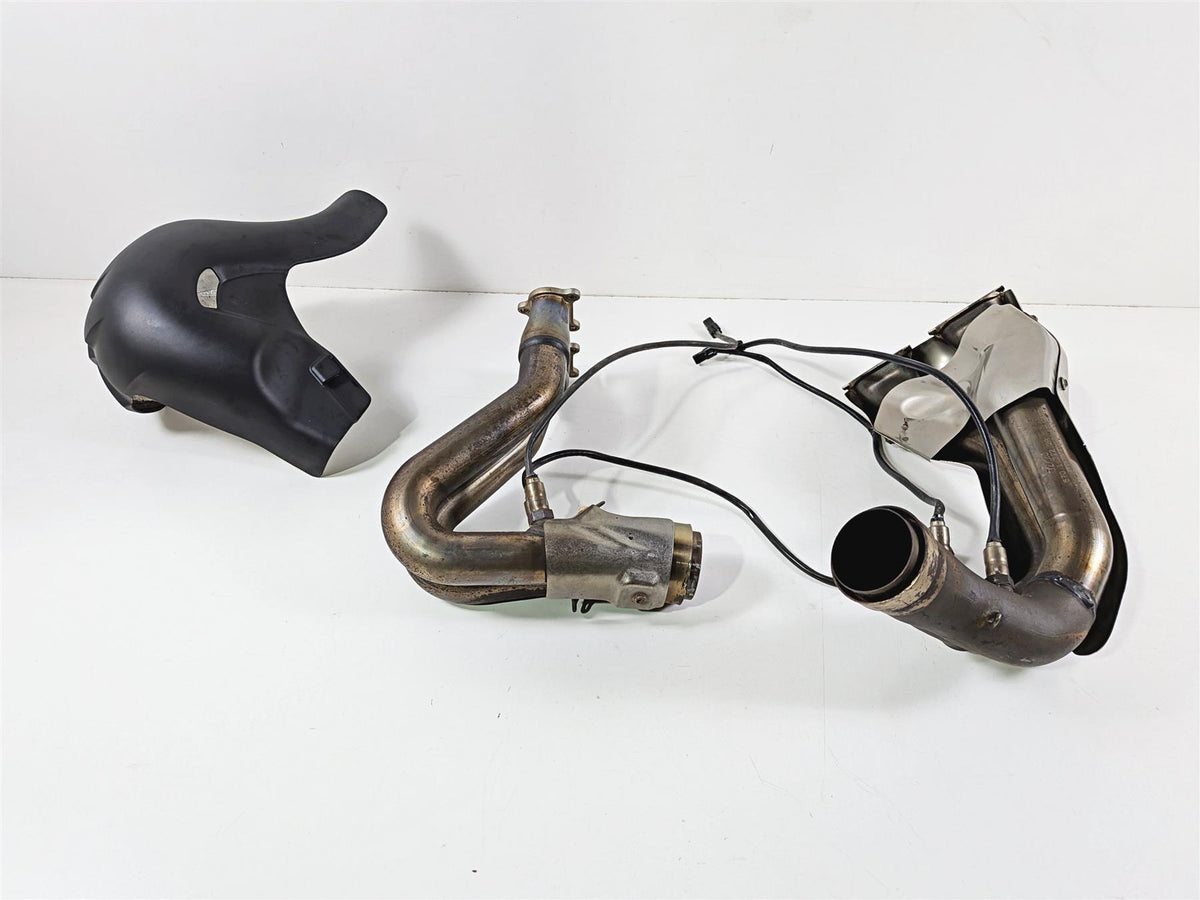 2023 Ducati Streetfighter V4 Exhaust Header & O2 Sensor Set 57014866B 57015222A-Mototech271