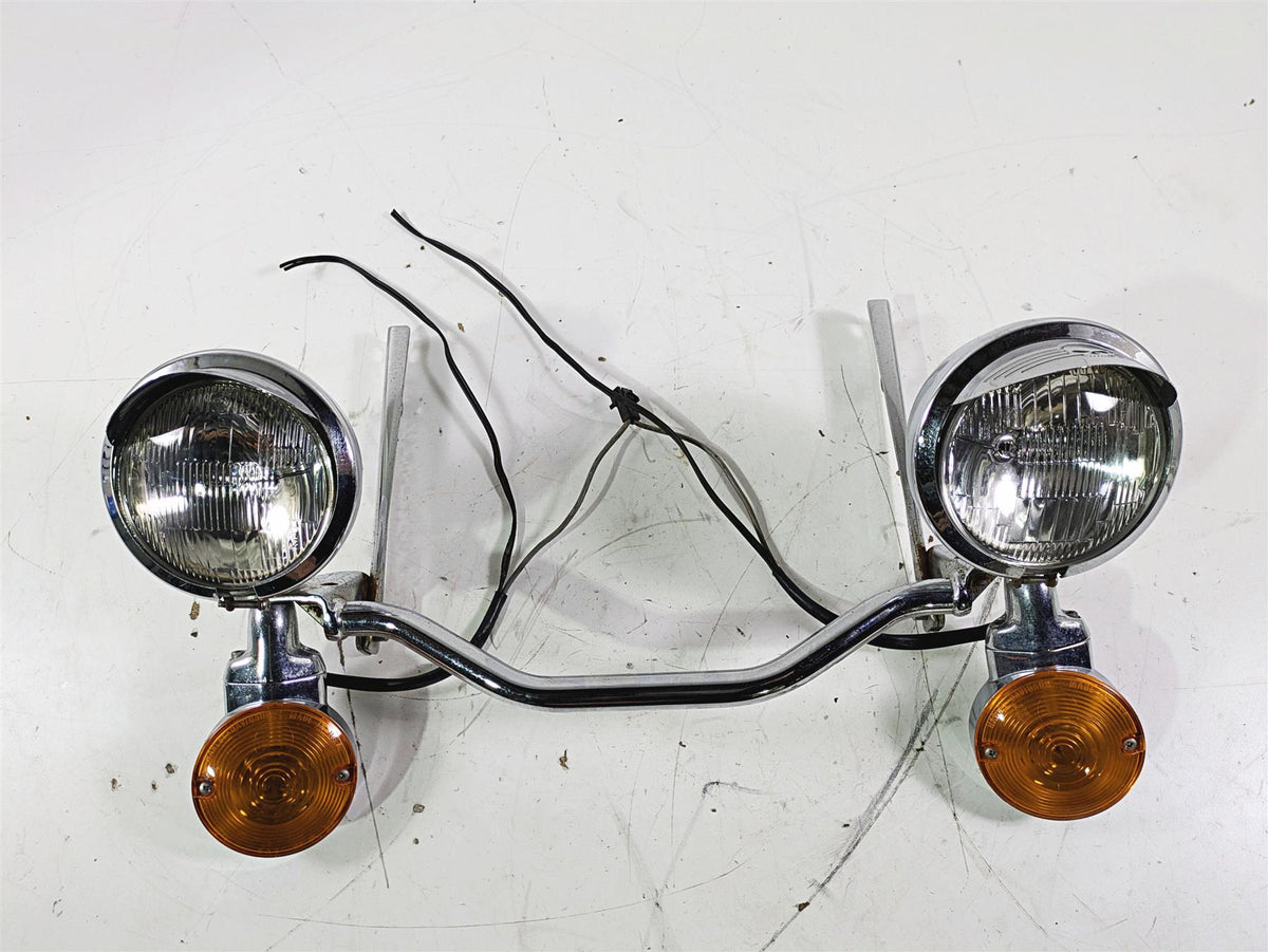 1992 Harley FLSTC Softail Heritage Front Spot Light & Blinker Set 58082-87 {{ shop.shopifyCountryName }} - Mototech271