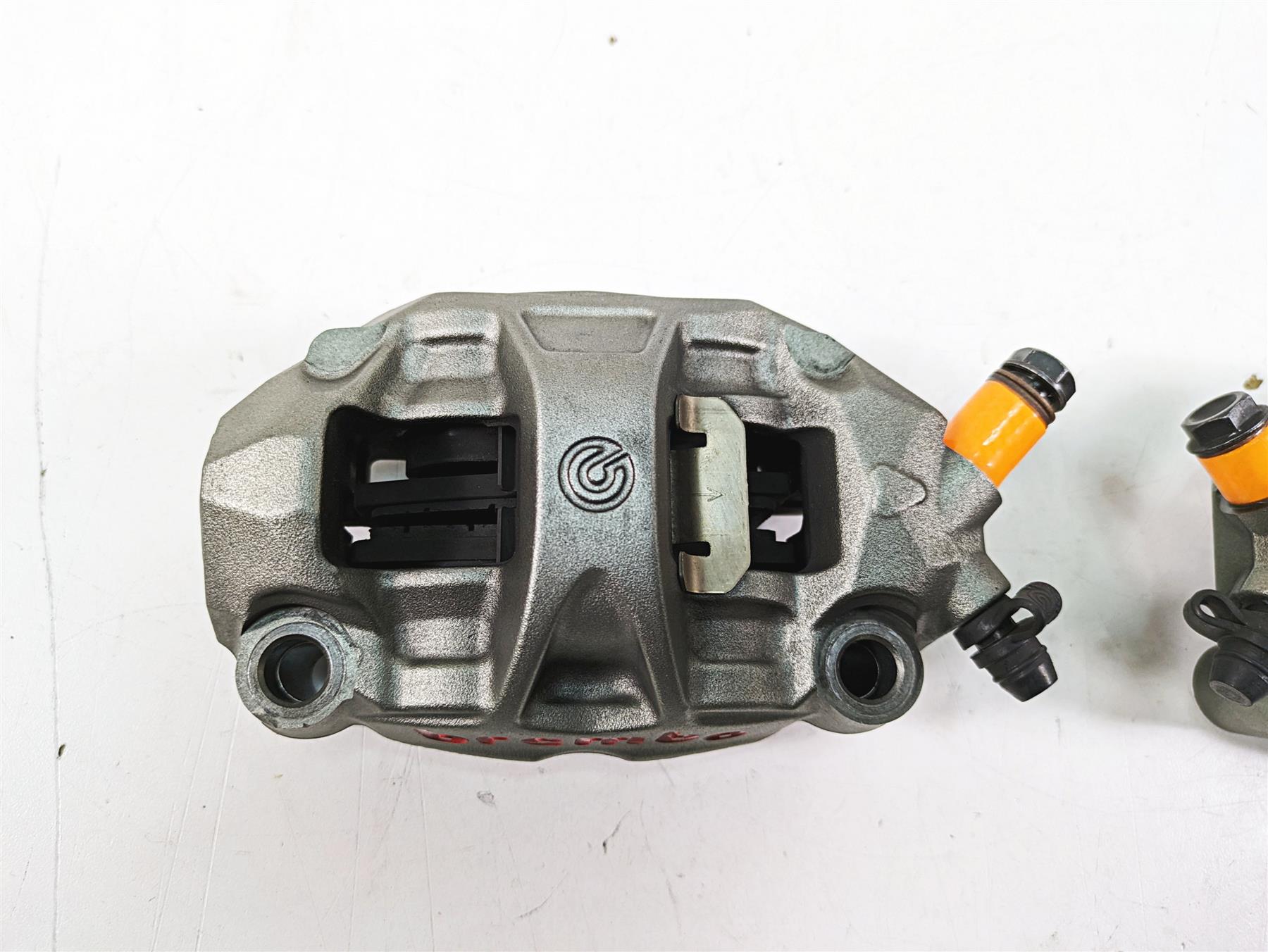 2016 Ducati Panigale 1299 S Front 100mm Brembo Brake Calipers 61041371A 61041381 {{ shop.shopifyCountryName }} - Mototech271
