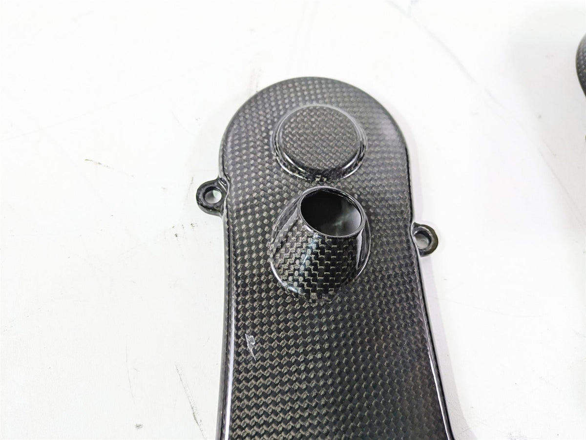 2009 Ducati Monster 1100 S Carbon Fiber Timing Belt Cover 24510881A 24510871A {{ shop.shopifyCountryName }} - Mototech271