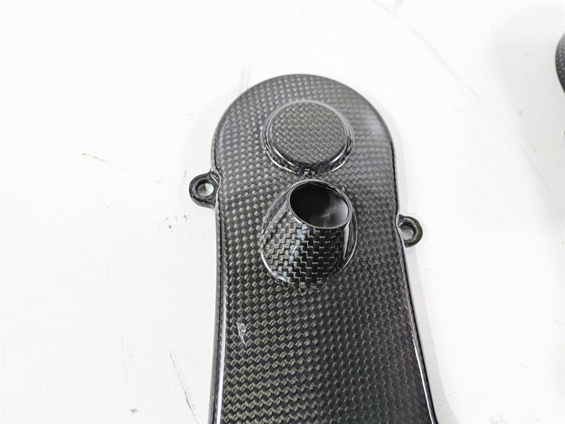 2009 Ducati Monster 1100 S Carbon Fiber Timing Belt Cover 24510881A 24510871A {{ shop.shopifyCountryName }} - Mototech271