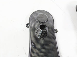 2009 Ducati Monster 1100 S Carbon Fiber Timing Belt Cover 24510881A 24510871A