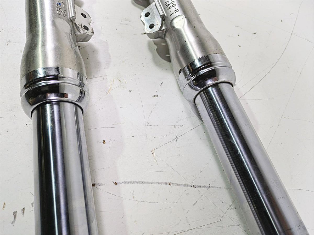 2015 Harley FXDL Dyna Low Rider Front Fork Leg Set 49mm Showa 45400052 45400051 {{ shop.shopifyCountryName }} - Mototech271