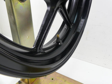 2013 Kawasaki ZX636 ZX6R Ninja Straight 17x3.5 Front Wheel Rim 41073-0596-18F {{ shop.shopifyCountryName }} - Mototech271