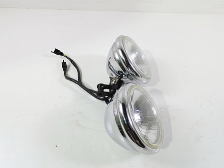 2006 Triumph Rocket 3 Headlight Head Light Lamp & Mounts T2700634 T2701000 {{ shop.shopifyCountryName }} - Mototech271