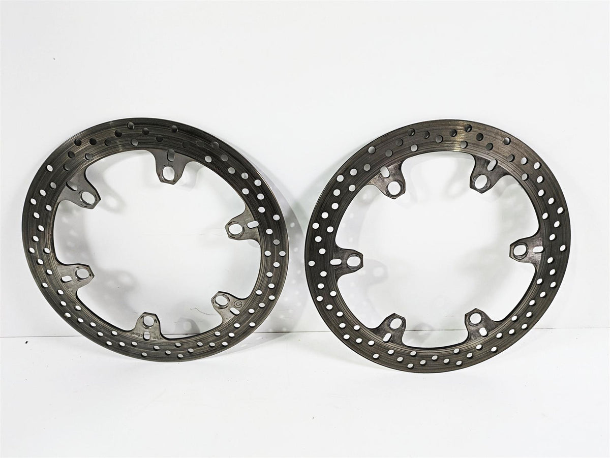 2009 Ducati Multistrada 1100 S Brembo Front Brake Rotor Disc Set 49240781A {{ shop.shopifyCountryName }} - Mototech271
