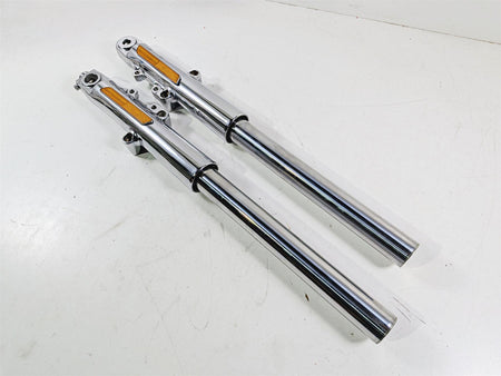 2015 Harley Touring FLTRUSE CVO Road Glide Chrome Front Fork Leg Set 45400043-Mototech271