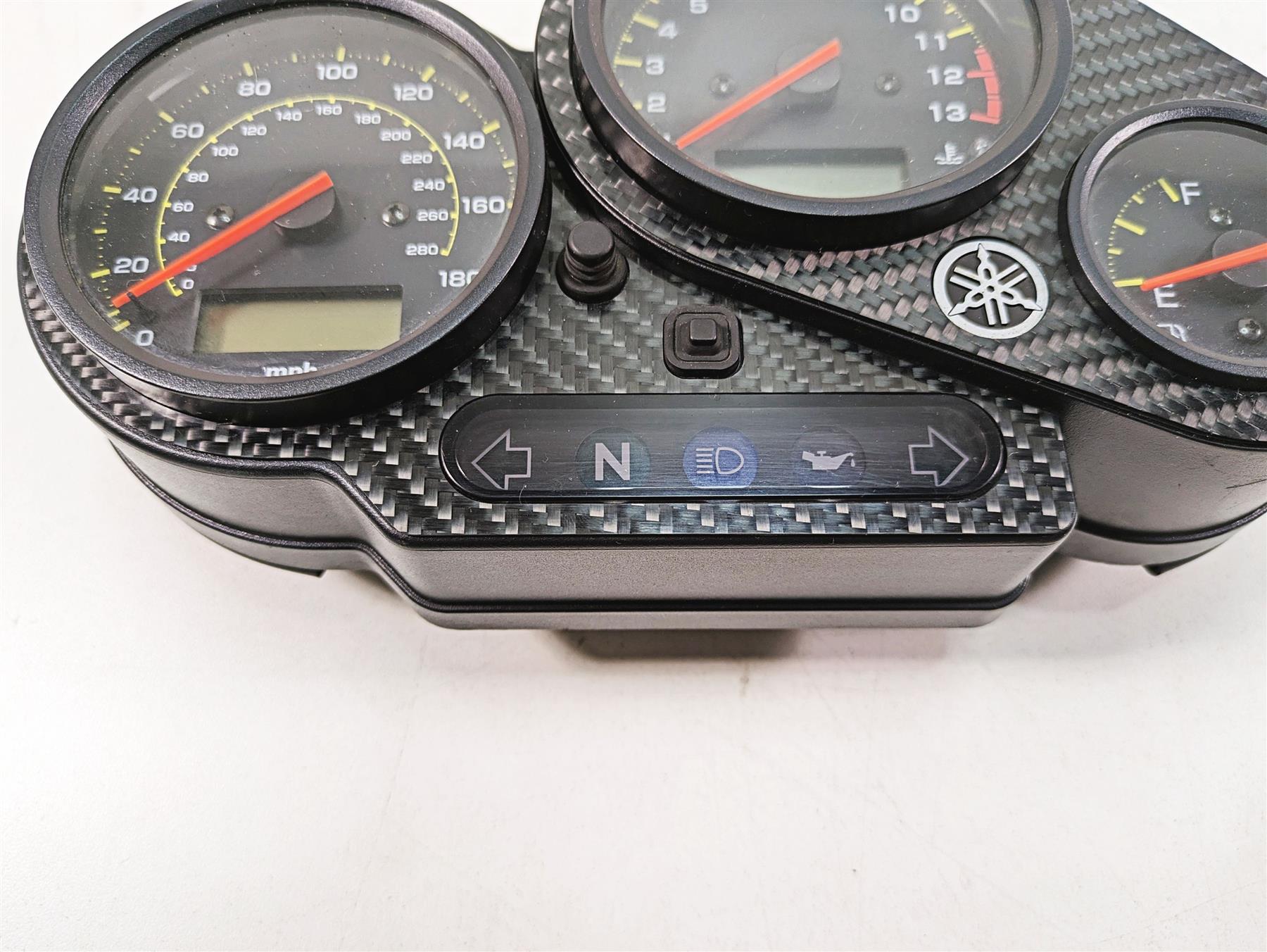 2002 Yamaha FZ1 FZS1000 Fazer Speedometer Gauges Instrument 11k 5LV-83570-10-00 {{ shop.shopifyCountryName }} - Mototech271