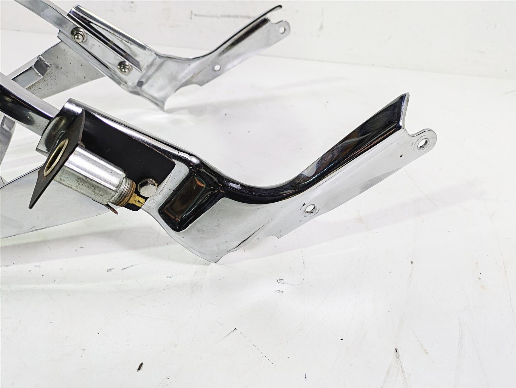2006 Triumph Rocket 3 Passenger Back Rest Sissy Bar Rack A9733502 A9750265 {{ shop.shopifyCountryName }} - Mototech271