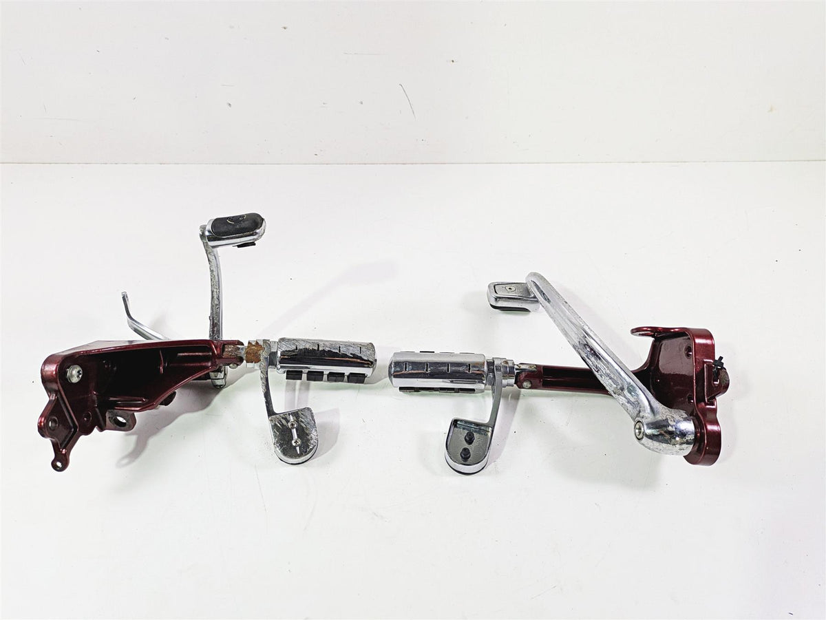 2008 Harley FXCWC Softail Rocker Front Footpeg Shifter Brake Set -Read 42508-08 {{ shop.shopifyCountryName }} - Mototech271