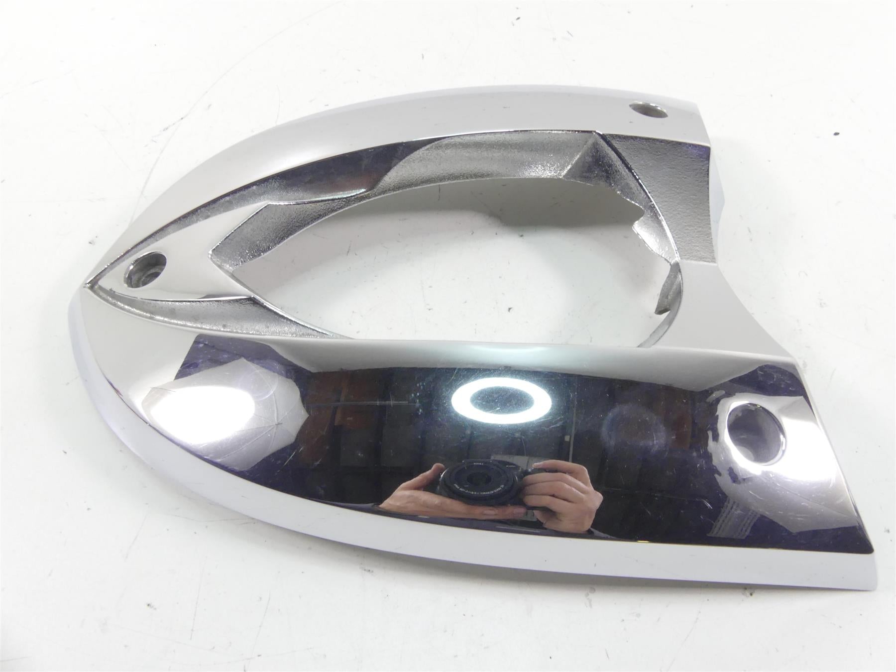 2007 Victory Vegas Jackpot Rear Chrome Lower Seat Support Bracket Mount 5631699 | Mototech271