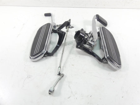 2011 Harley Touring FLTRU Road Glide Floorboard Shifter Brake Pedal Set 47365-09 {{ shop.shopifyCountryName }} - Mototech271